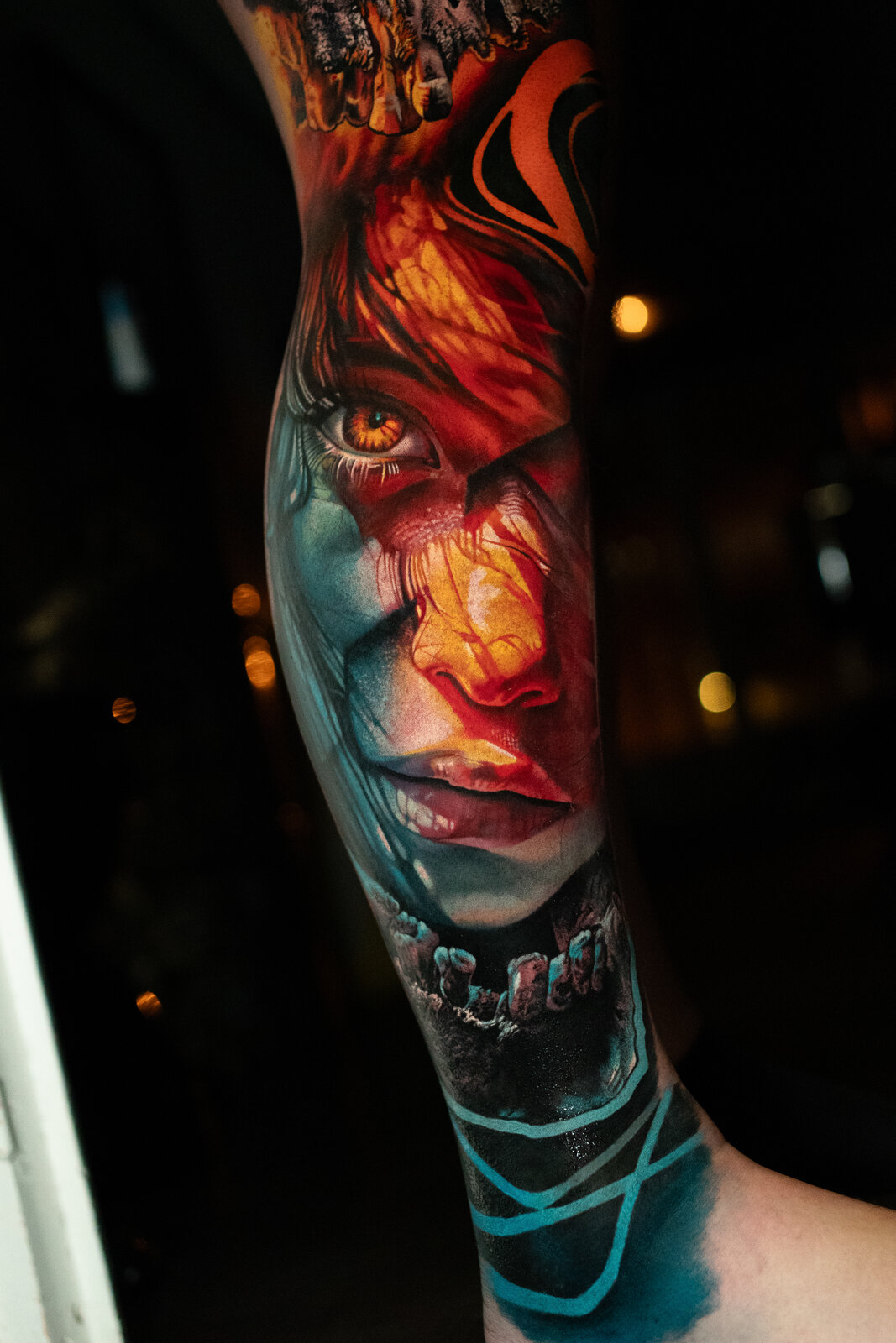 Collaboration piece — forearm